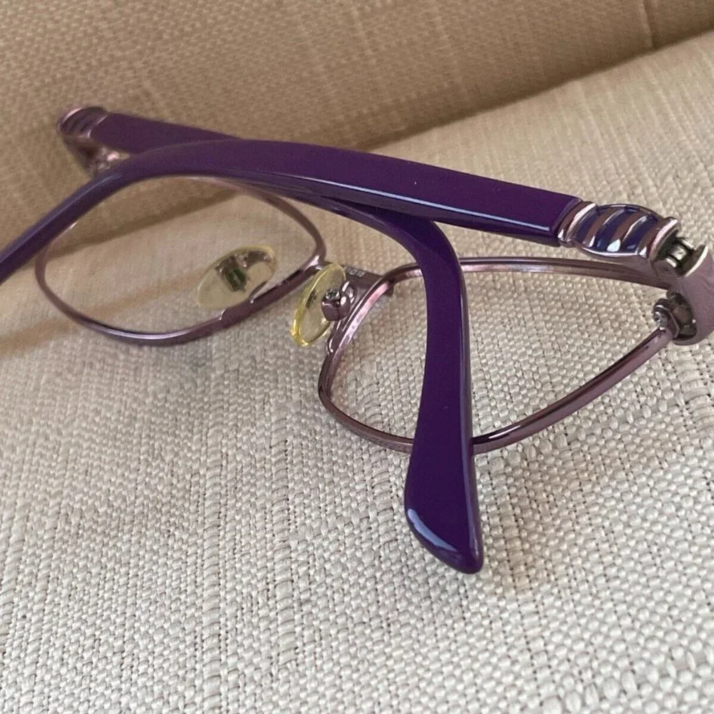 Bulova Women Eyeglasses Voilet Tone Glasses PIEDMENT 51[]15 135 Frame